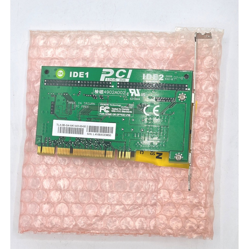 Promise Ultra100 TX2 PCI IDE Controller Card‎